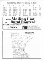 Landowners Index 001, Winona County 1992